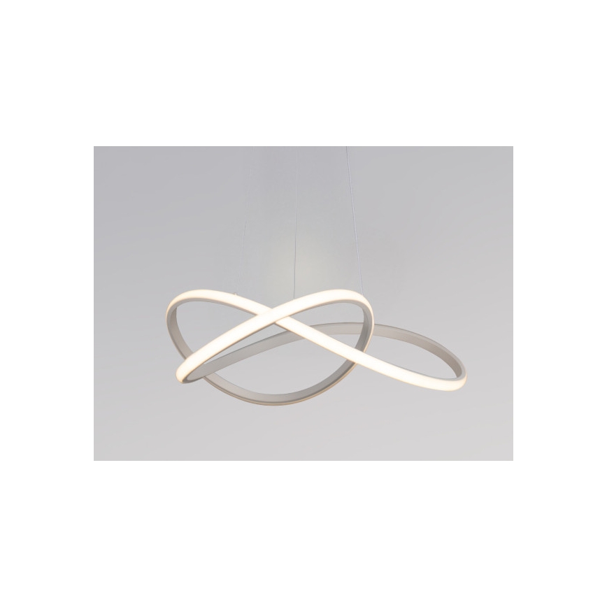 LED stmievateľný luster na lanku LED/85W/230V 3000-6500K priemer 60 cm + diaľkové ovládanie