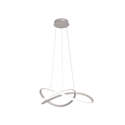 LED stmievateľný luster na lanku LED/85W/230V 3000-6500K priemer 60 cm + diaľkové ovládanie