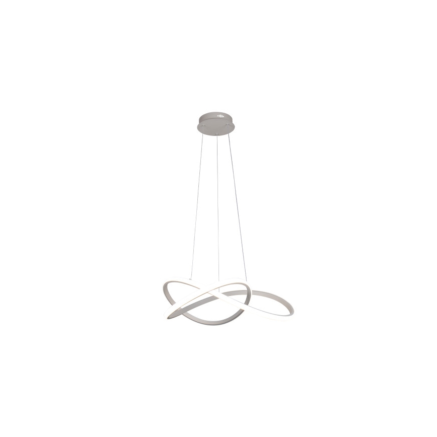 LED stmievateľný luster na lanku LED/85W/230V 3000-6500K priemer 60 cm + diaľkové ovládanie