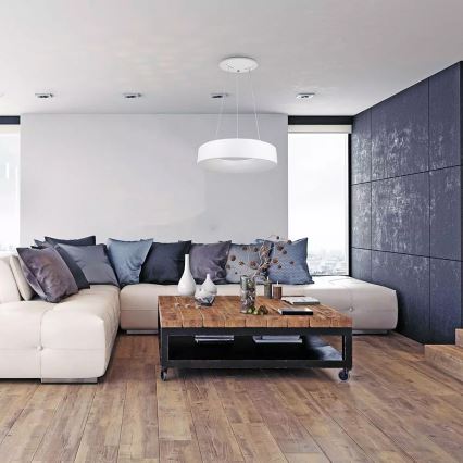 Stmievateľný LED luster na lanku LED/30W/230V