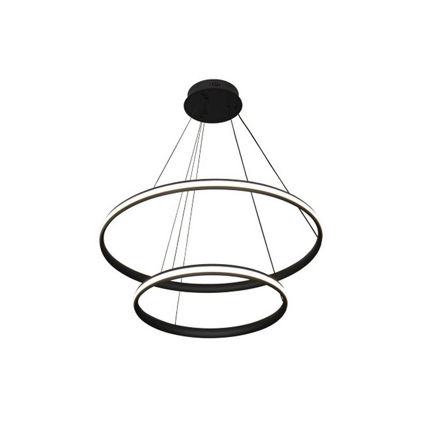 LED stmievateľný luster na lane LED/90W/230V 3000-6500K priemer 60 cm + diaľkové ovládanie