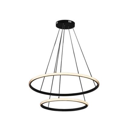 LED stmievateľný luster na lane LED/55W/230V 3000-6500K pr. 60 cm + diaľkové ovládanie