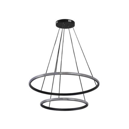 LED stmievateľný luster na lane LED/55W/230V 3000-6500K pr. 60 cm + diaľkové ovládanie