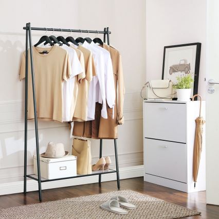 Stojací vešiak LINEA čierny