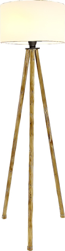 Stojacia lampa 1xE27/40W/230V béžová/biela