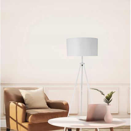 Stojacia lampa 1xE27/40W/230V biela