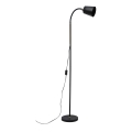 Stojacia lampa 1xE27/40W/230V čierna