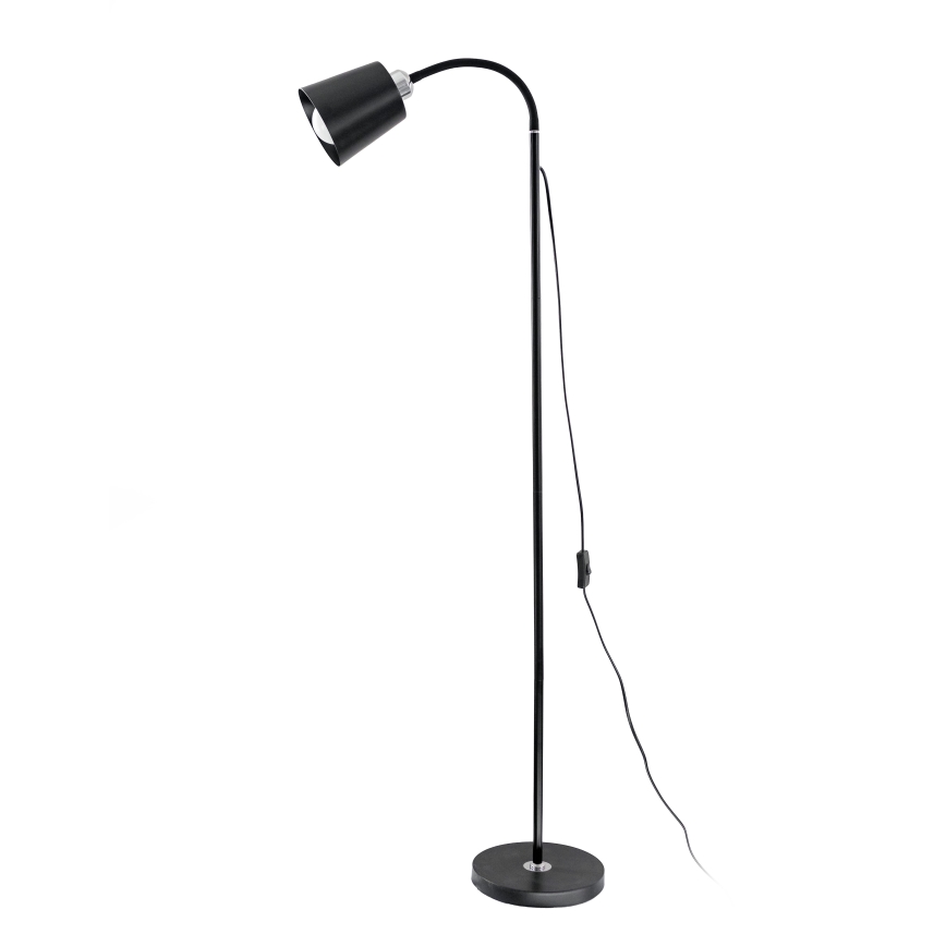Stojacia lampa 1xE27/40W/230V čierna