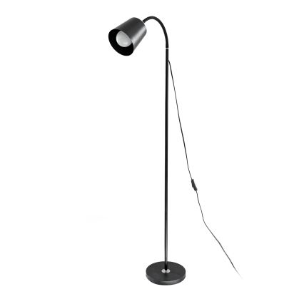 Stojacia lampa 1xE27/40W/230V čierna
