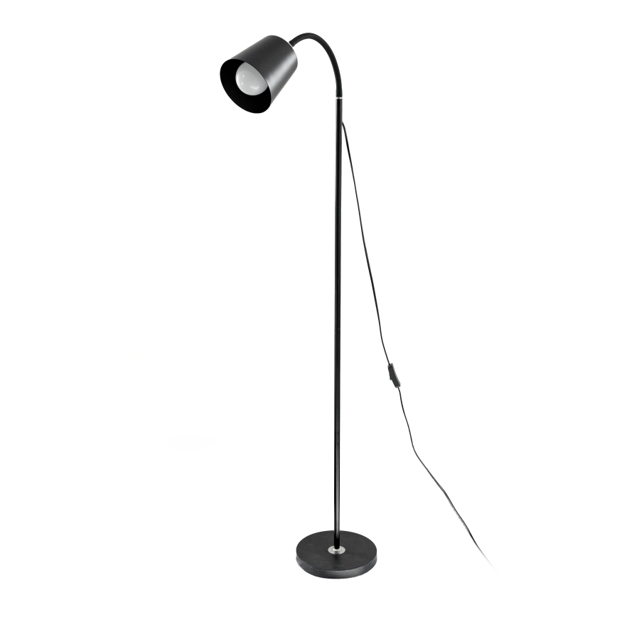 Stojacia lampa 1xE27/40W/230V čierna