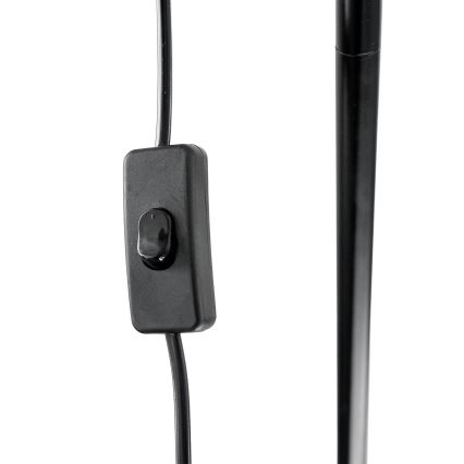 Stojacia lampa 1xE27/40W/230V čierna