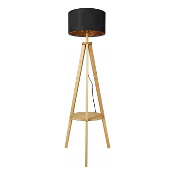 Stojacia lampa 1xE27/40W/230V čierna