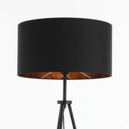 Stojacia lampa 1xE27/40W/230V čierna