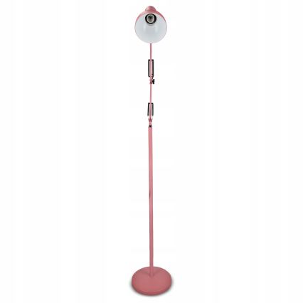 Stojacia lampa 1xE27/40W/230V ružová