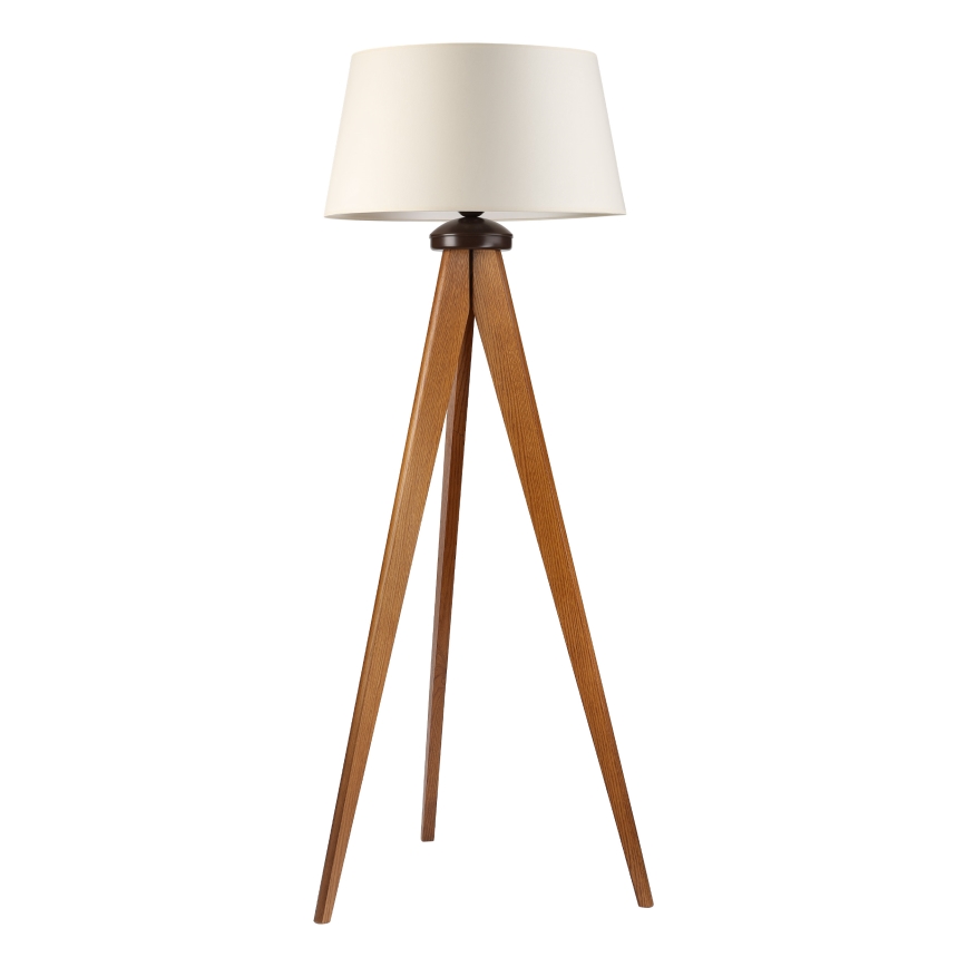 Stojacia lampa AIDA 1xE27/15W/230V dub/krémová