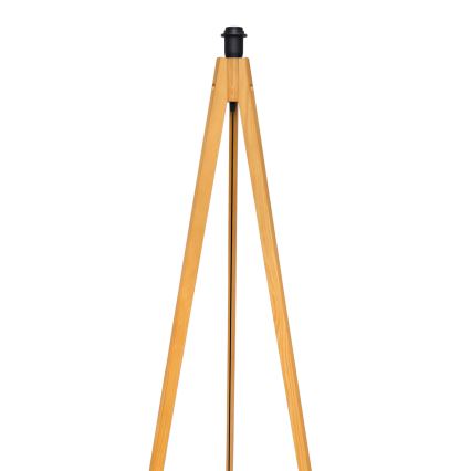 Stojacia lampa ALBA 1xE27/15W/230V čierna/dub