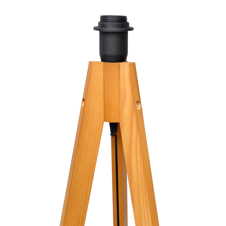 Stojacia lampa ALBA 1xE27/15W/230V čierna/dub