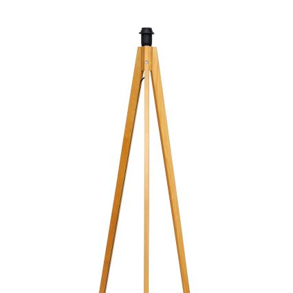 Stojacia lampa ALBA 1xE27/15W/230V čierna/dub