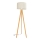 Stojacia lampa ALBA 1xE27/15W/230V krémová/dub