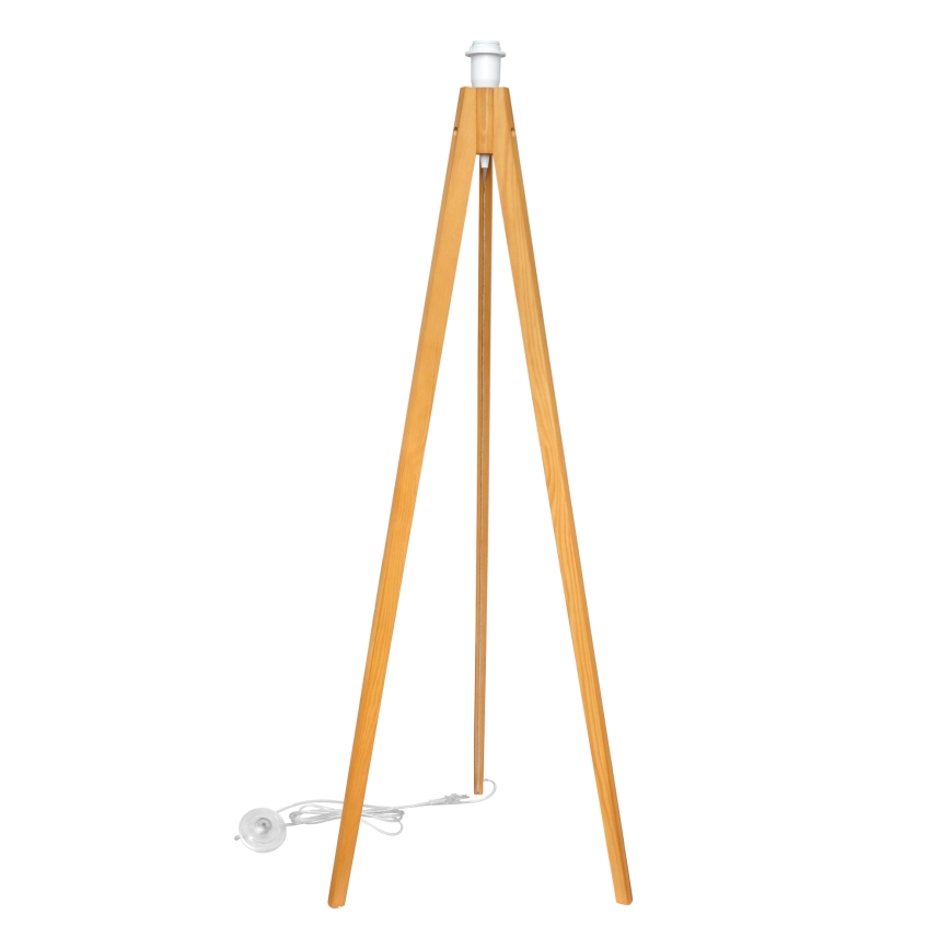 Stojacia lampa ALBA 1xE27/15W/230V krémová/dub