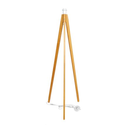 Stojacia lampa ALBA 1xE27/15W/230V krémová/dub