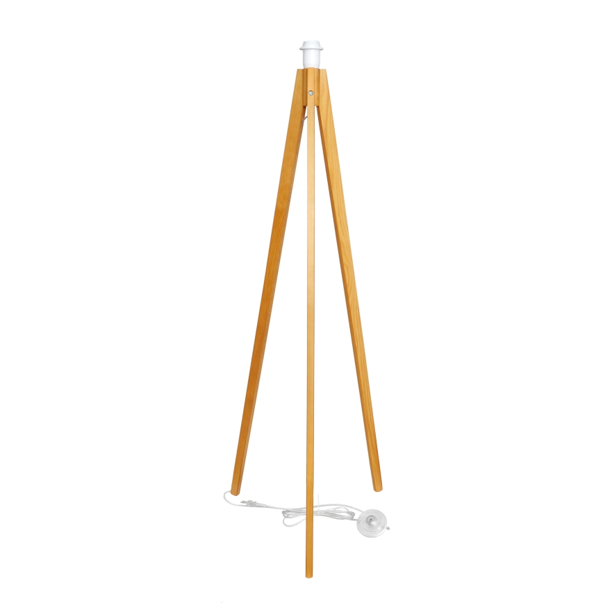 Stojacia lampa ALBA 1xE27/15W/230V krémová/dub