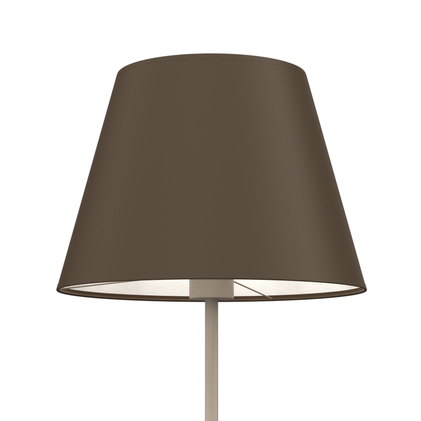 Stojacia lampa ARDEN 1xE27/15W/230V béžová/hnedá