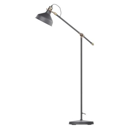 Stojacia lampa ARTHUR 1xE27/25W/230V šedá