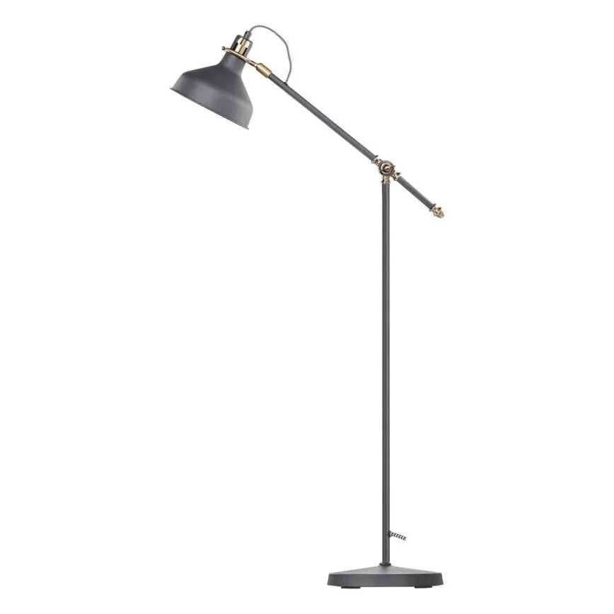 Stojacia lampa ARTHUR 1xE27/25W/230V šedá