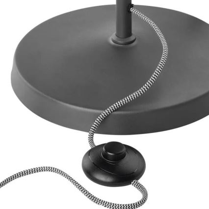 Stojacia lampa ARTHUR 1xE27/25W/230V šedá
