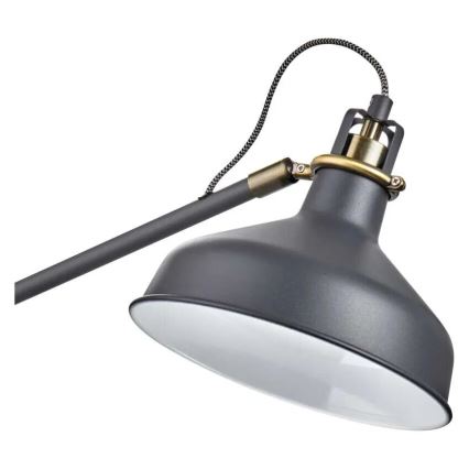 Stojacia lampa ARTHUR 1xE27/25W/230V šedá