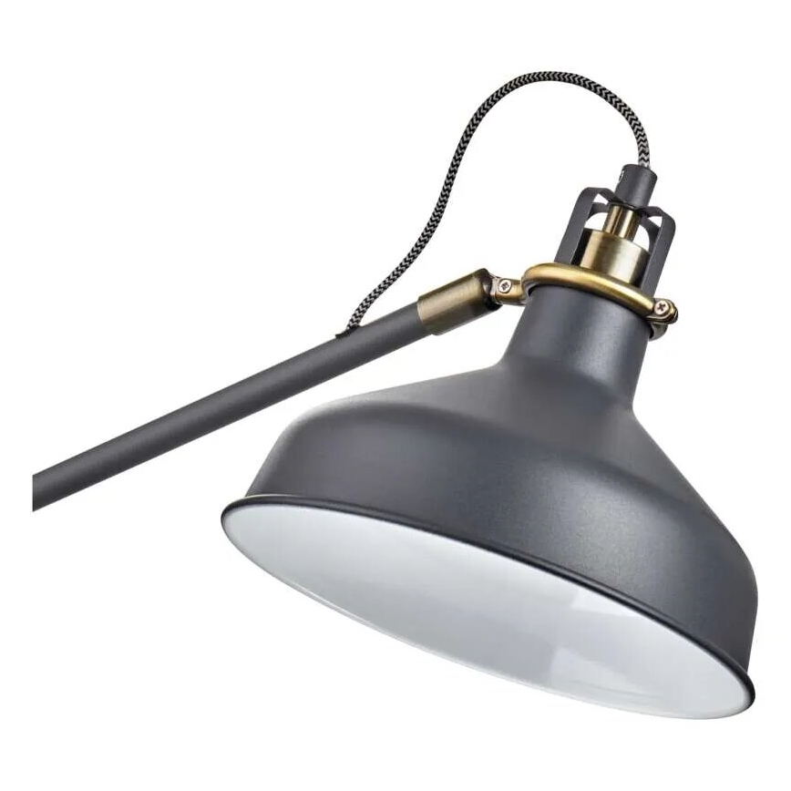 Stojacia lampa ARTHUR 1xE27/25W/230V šedá