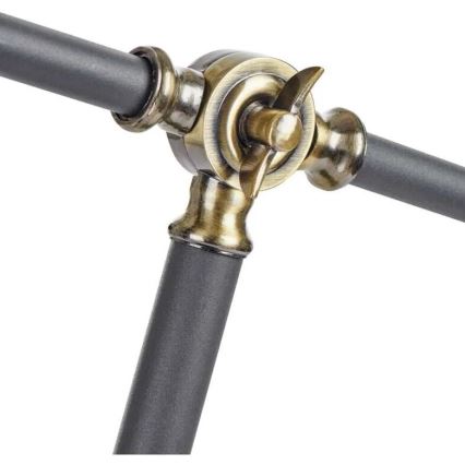 Stojacia lampa ARTHUR 1xE27/25W/230V šedá
