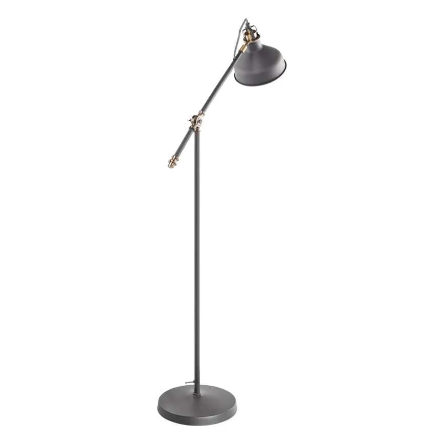 Stojacia lampa ARTHUR 1xE27/25W/230V šedá