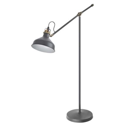 Stojacia lampa ARTHUR 1xE27/25W/230V šedá