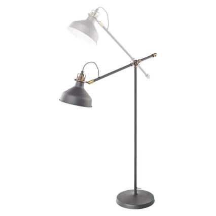 Stojacia lampa ARTHUR 1xE27/25W/230V šedá