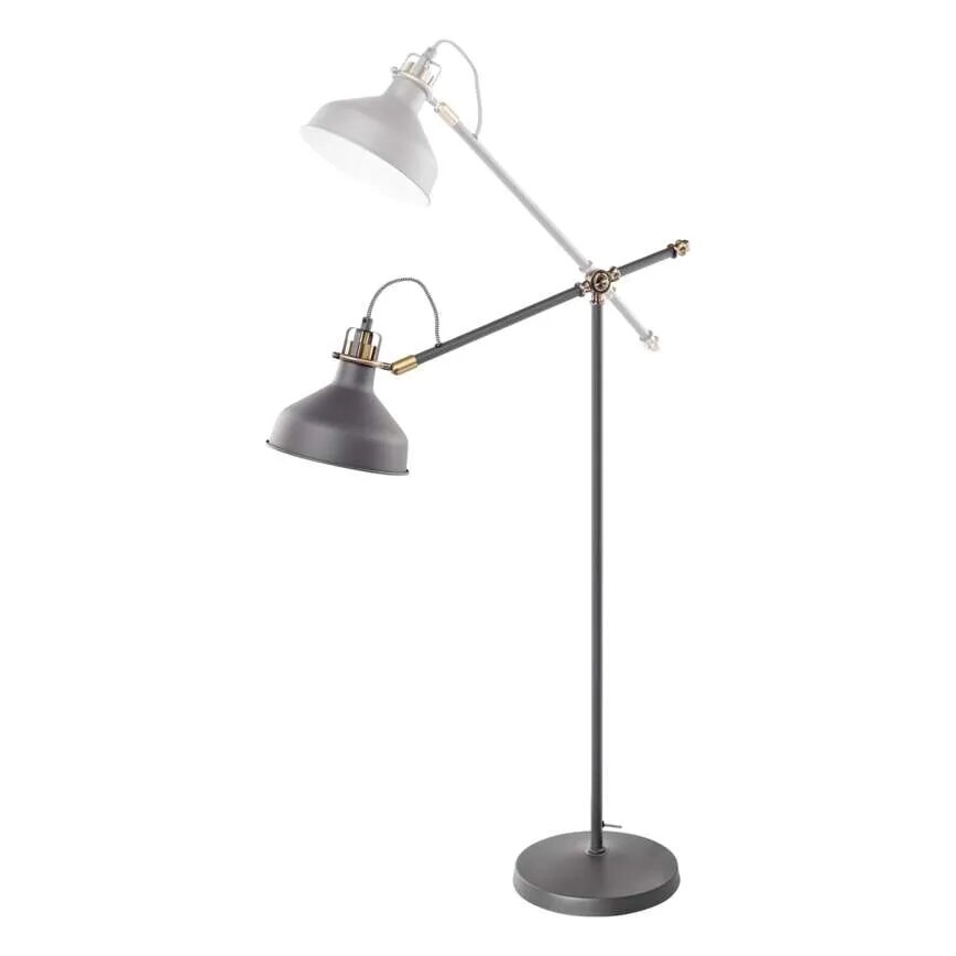 Stojacia lampa ARTHUR 1xE27/25W/230V šedá