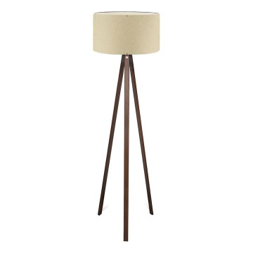 Stojacia lampa AYD 1xE27/40W/230V béžová/hnedá
