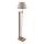 Stojacia lampa AYD 1xE27/40W/230V béžová/hnedá