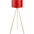 Stojacia lampa AYD 1xE27/40W/230V červená/béžová