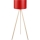 Stojacia lampa AYD 1xE27/40W/230V červená/béžová