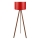 Stojacia lampa AYD 1xE27/40W/230V červená/hnedá
