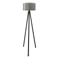 Stojacia lampa AYD 1xE27/40W/230V čierna/šedá