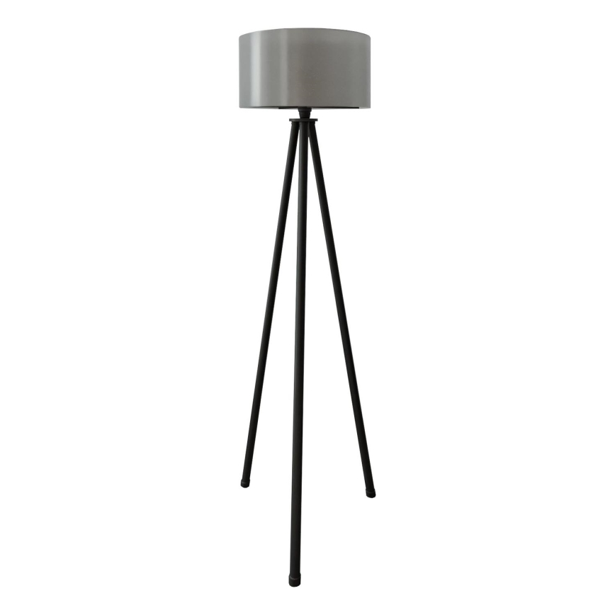 Stojacia lampa AYD 1xE27/40W/230V čierna/šedá