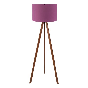 Stojacia lampa AYD 1xE27/40W/230V fialová/hnedá