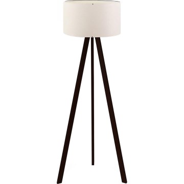 Stojacia lampa AYD 1xE27/40W/230V hnedá/biela+