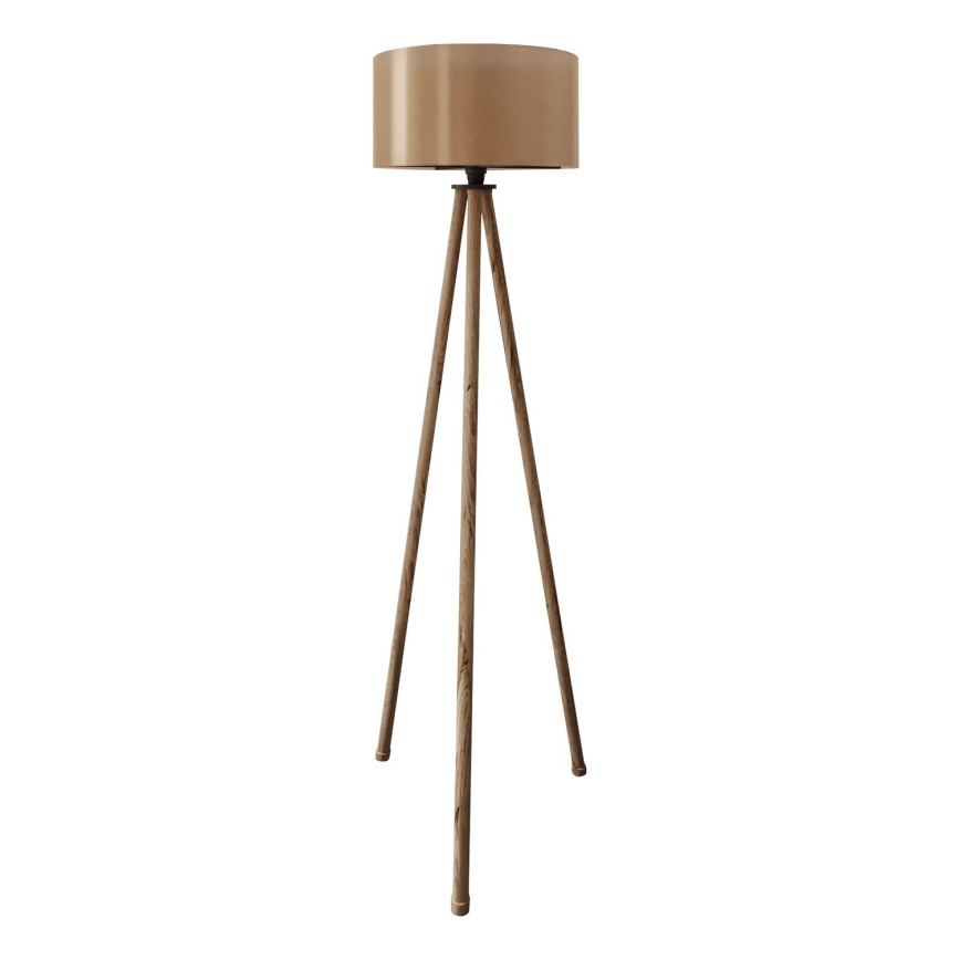 Stojacia lampa AYD 1xE27/40W/230V hnedá