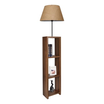 Stojacia lampa AYD 1xE27/40W/230V hnedá