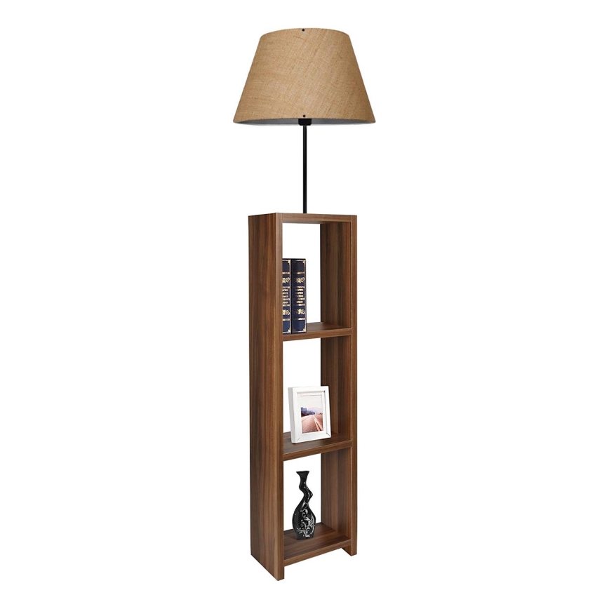 Stojacia lampa AYD 1xE27/40W/230V hnedá