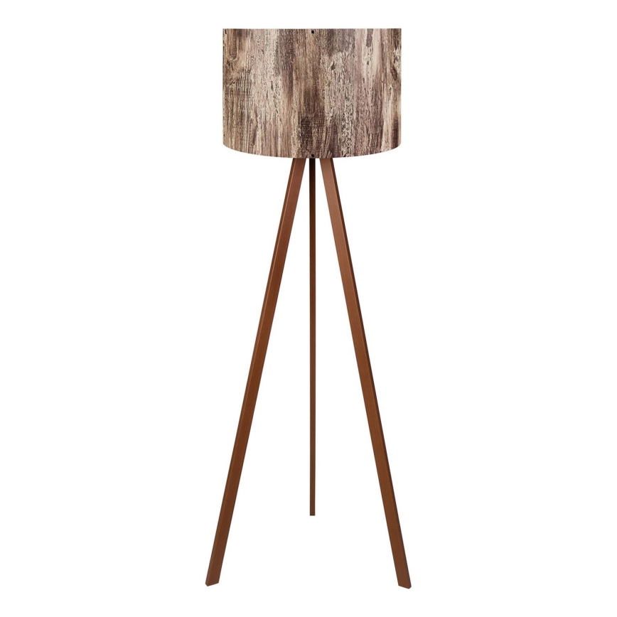 Stojacia lampa AYD 1xE27/40W/230V hnedá